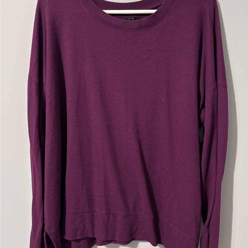 Lucky Brand Plum Knit Top